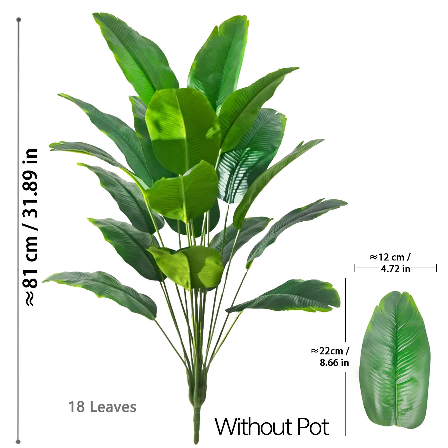 67-112cm Artificial Plants Lar - Ficus Lyrata Tree review and price